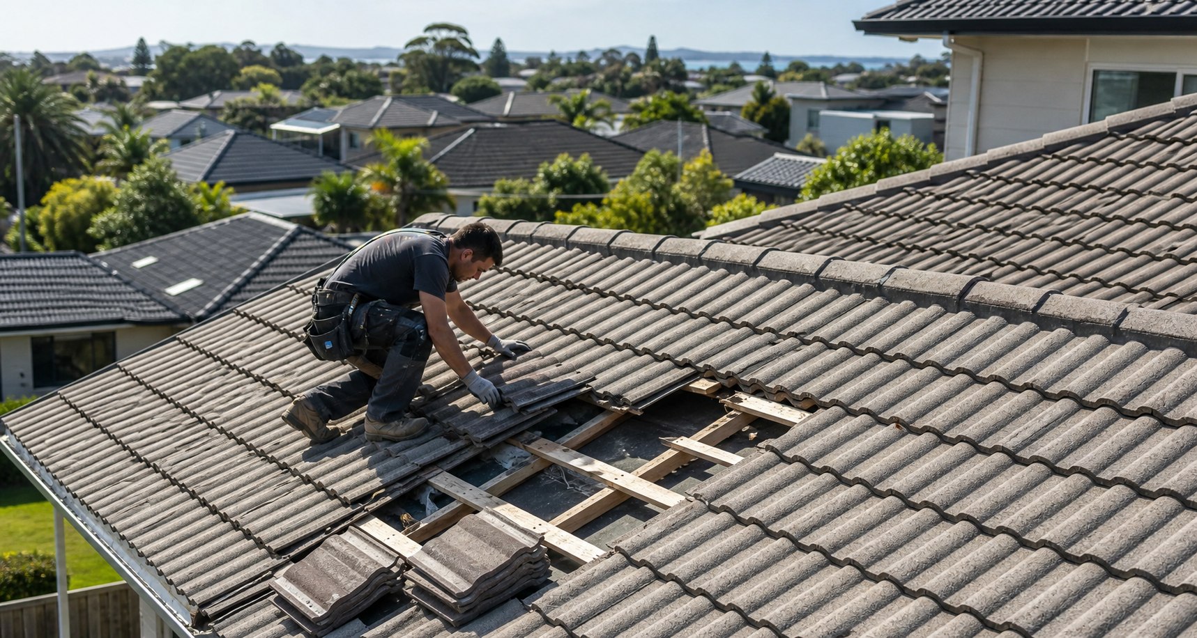 Concrete Tile Roof Repair Auckland roofing repair